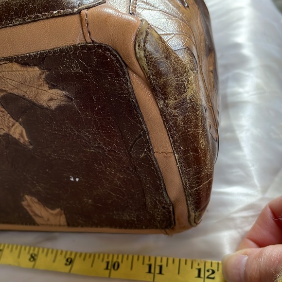 Vintage Brahmin Eugenia satchel - Picture 9 of 12